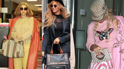 beyonce gucci bag|beyonce's bag collection.